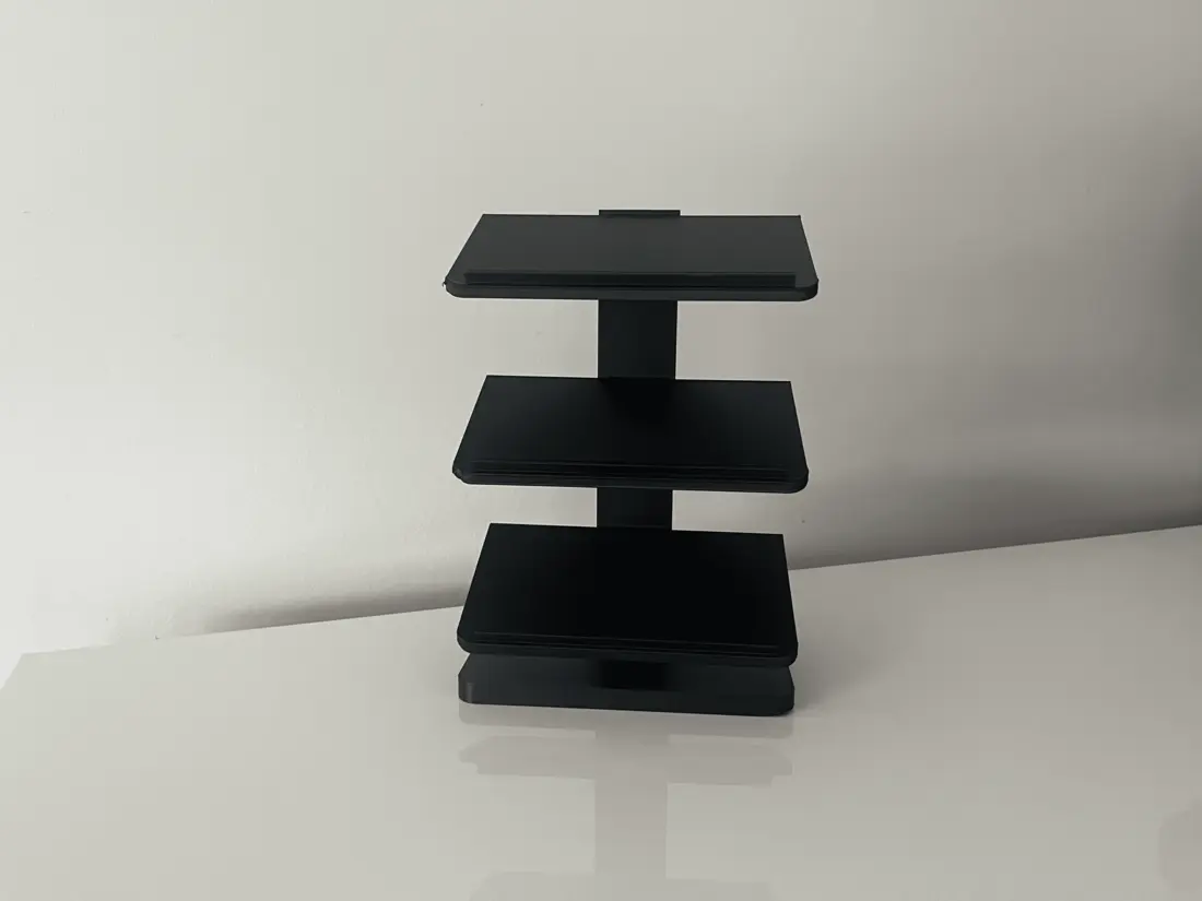 An Axis display stand, designed around a specific use