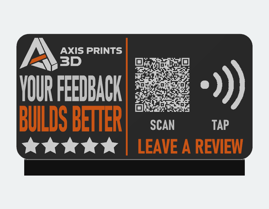 Scan & Tap plaque preview